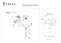  - Настенный светильник (бра) Freya FR5101-WL-01-CN