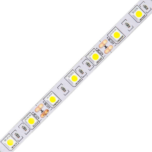 Светодиодная лента Volpe 14,4W/m 60LED/m 5050SMD RGB 5M ULS-Q221 5050-60LED/m-10mm-IP20-DC12V-14,4W/m-5M-RGB UL-00004354 