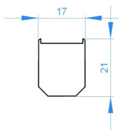  - Заглушка Deko-Light End Cap P-EV-03-10 Set 2 pcs 978280