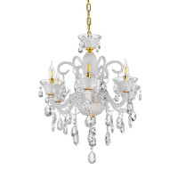  - Подвесная люстра Lumina Deco Eliza LDP 7028-6 WT