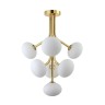 Подвесная люстра Crystal Lux ALICIA SP7 GOLD/WHITE - Подвесная люстра Crystal Lux ALICIA SP7 GOLD/WHITE