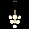 Подвесная люстра Crystal Lux ALICIA SP7 GOLD/WHITE - Подвесная люстра Crystal Lux ALICIA SP7 GOLD/WHITE