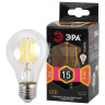 Лампа светодиодная филаментная ЭРА E27 15W 2700K прозрачная F-LED A60-15W-827-E27 Б0046981 - Лампа светодиодная филаментная ЭРА E27 15W 2700K прозрачная F-LED A60-15W-827-E27 Б0046981