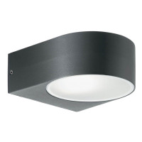  - Уличный настенный светильник Ideal Lux Iko AP1 Antracite 018515