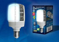  - Лампа светодиодная Uniel E40 70W 4000K матовая LED-M105-70W/NW/E40/FR ALV02WH UL-00001813