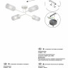 Потолочная люстра Vitaluce V4188-0/4PL - Потолочная люстра Vitaluce V4188-0/4PL
