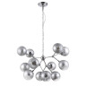 Подвесная люстра Crystal Lux Medea SP12 Chrome - Подвесная люстра Crystal Lux Medea SP12 Chrome