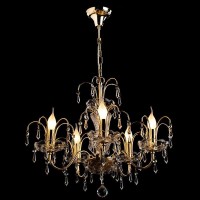  - Подвесная люстра Arte Lamp Sparkles A3054LM-5GO