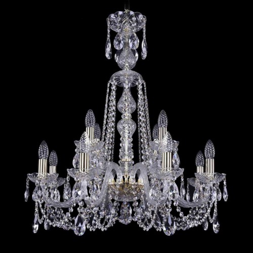 Подвесная люстра Bohemia Ivele 1402/8+4/240/XL-77 G 