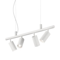  - Подвесная люстра Ideal Lux Dynamite SP4 Bianco 231372