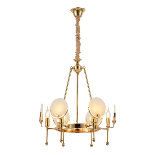 Подвесная люстра Lumina Deco Montego LDP 8010-6 F.GD 