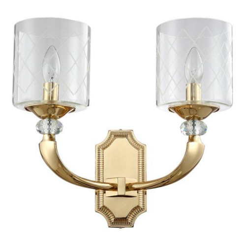 Бра Crystal Lux Gracia AP2 Gold 