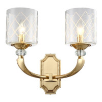  - Бра Crystal Lux Gracia AP2 Gold
