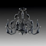 Потолочная люстра Lightstar Cigno Collo Bk 751187 - Потолочная люстра Lightstar Cigno Collo Bk 751187