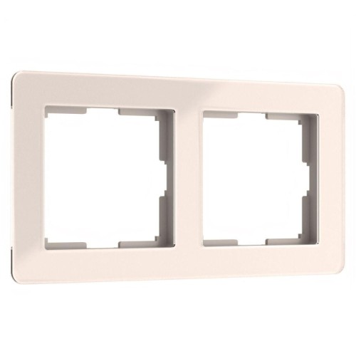 Рамка Werkel Acrylic на 2 поста айвори W0022743 4690389186288 