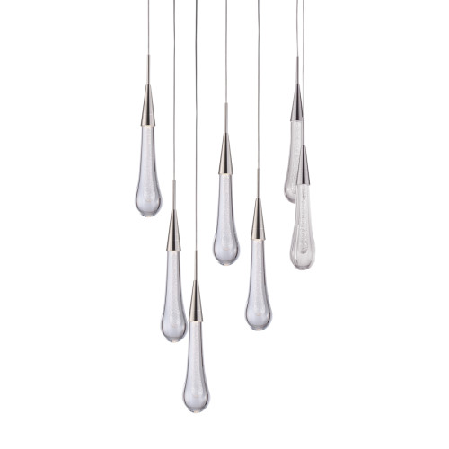 Подвесной светильник Pour 7A satin nickel 
