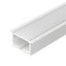 Профиль с экраном SL-LINIA62-F-2500 WHITE+OPAL (Arlight, Алюминий) - Профиль с экраном SL-LINIA62-F-2500 WHITE+OPAL (Arlight, Алюминий)