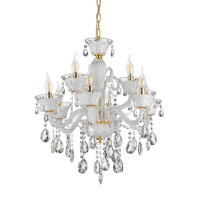  - Подвесная люстра Lumina Deco Eliza LDP 7028-6+3 WT