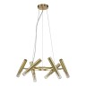 Подвесная люстра Indigo Sigaro 13006/6P Gold V000233 - Подвесная люстра Indigo Sigaro 13006/6P Gold V000233