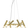 Подвесная люстра Indigo Sigaro 13006/6P Gold V000233 - Подвесная люстра Indigo Sigaro 13006/6P Gold V000233