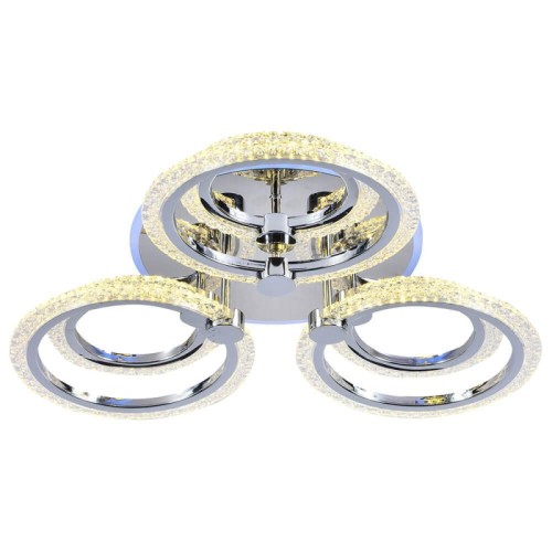Потолочная светодиодная люстра Profit Light 8003/3+3 CHR 