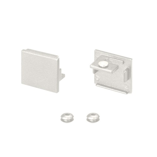 Заглушка SL-LINE-2522 WHITE глухая (Arlight, Металл) 