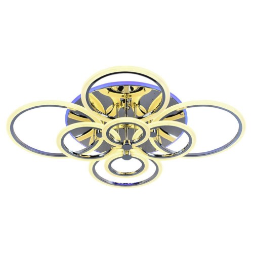 Потолочная светодиодная люстра Profit Light 8076/8 CHR 