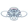 Потолочная светодиодная люстра Profit Light 8076/8 CHR - Потолочная светодиодная люстра Profit Light 8076/8 CHR