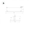 Светильник LGD-MARS-4TR-S582x138-50W White6000 (WH, 60-130 deg, 230V) (Arlight, IP20 Металл, 5 лет) - Светильник LGD-MARS-4TR-S582x138-50W White6000 (WH, 60-130 deg, 230V) (Arlight, IP20 Металл, 5 лет)