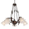 Подвесная люстра Lumien Hall Эльза H17050/5PCRG - Подвесная люстра Lumien Hall Эльза H17050/5PCRG