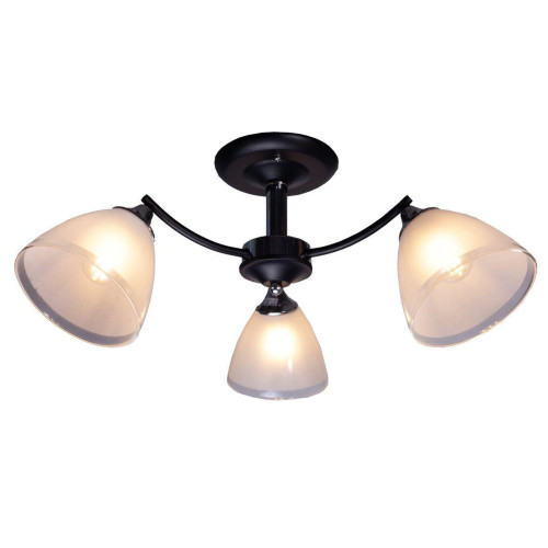 Потолочная люстра IMEX MD.1092-3-S BK+CH 