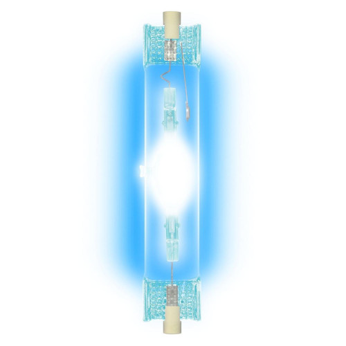 Лампа металлогалогеновая Uniel R7s 150W прозрачная MH-DE-150/BLUE/R7s 04850 