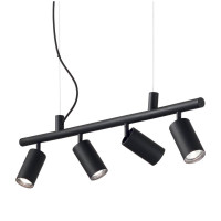  - Подвесная люстра Ideal Lux Dynamite SP4 Nero 231341