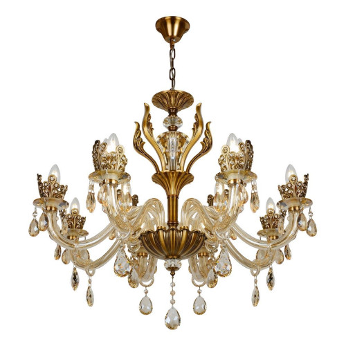 Подвесная люстра iLamp Asia 61078-8+4 BR 