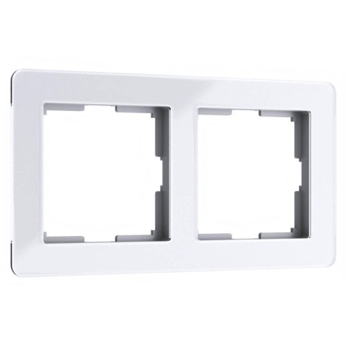Рамка Werkel Acrylic на 2 поста белый W0022701 4690389184840 