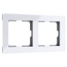 Рамка Werkel Acrylic на 2 поста белый W0022701 4690389184840 - Рамка Werkel Acrylic на 2 поста белый W0022701 4690389184840