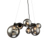 Люстра Wendt 6 black/smoky - Люстра Wendt 6 black/smoky