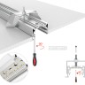 Профиль с экраном S2-LINIA69-F-2500 ANOD+OPAL (Arlight, Алюминий) - Профиль с экраном S2-LINIA69-F-2500 ANOD+OPAL (Arlight, Алюминий)