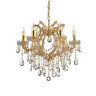 Подвесная люстра Lumina Deco Eliza LDP 7029-6 GD - Подвесная люстра Lumina Deco Eliza LDP 7029-6 GD