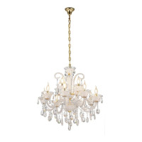  - Подвесная люстра Lumina Deco Eliza LDP 7028-8+4 WT