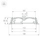 Профиль с экраном ALU-POWER-RW116F-2000 ANOD+FROST (Arlight, Алюминий) - Профиль с экраном ALU-POWER-RW116F-2000 ANOD+FROST (Arlight, Алюминий)