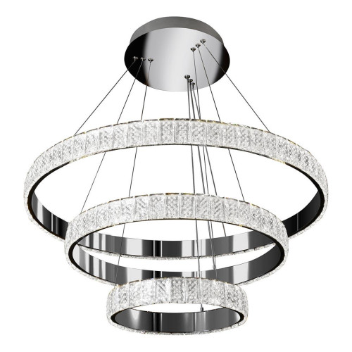 Подвесной светодиодный светильник iLedex Crystal ice MD7212-90A CR 