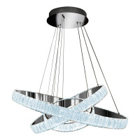  - Подвесной светодиодный светильник iLedex Crystal ice MD7212-90A CR