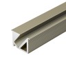 Профиль SL-BEVEL-H10-F14-2000 ANOD OLIVE GREY (Arlight, Алюминий) - Профиль SL-BEVEL-H10-F14-2000 ANOD OLIVE GREY (Arlight, Алюминий)