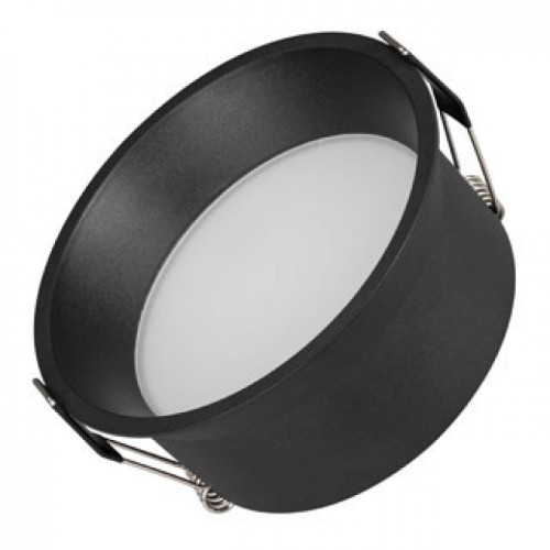Светильник MS-BREEZE-BUILT-R125-16W Warm3000 (BK, 85 deg, 230V) (Arlight, IP20 Металл, 3 года) Встраиваемый светильник даунлайт. Мощность 16 Вт, св. поток 960 лм, 60 лм/Вт, теплый 3000 K, CRI>90, угол 85°, напряжение питания 230 В. Черный круглый корпус из алюминия, степень защиты IP20. Размер: диаметр 125 мм, высота 60 мм. Монтаж встраиваемый, установочное отверстие: диаметр 115 мм. Драйвер 27-42 В, 400 мА, пульсация 