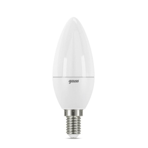 Лампа светодиодная диммируемая Gauss E14 7W 6500K матовая 103101307-D 