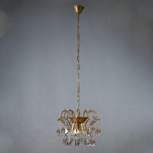 Подвесная люстра Ambiente Alicante 8888/3 CL AB Tear Drop 
