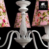  - Подвесная люстра Arte Lamp Provence A9212LM-5WH