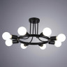 Потолочная люстра Arte Lamp A6063PL-8BK - Потолочная люстра Arte Lamp A6063PL-8BK