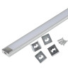 Профиль Uniel UFE-K02 Silver/Frozen 200 Polybag UL-00005027 - Профиль Uniel UFE-K02 Silver/Frozen 200 Polybag UL-00005027